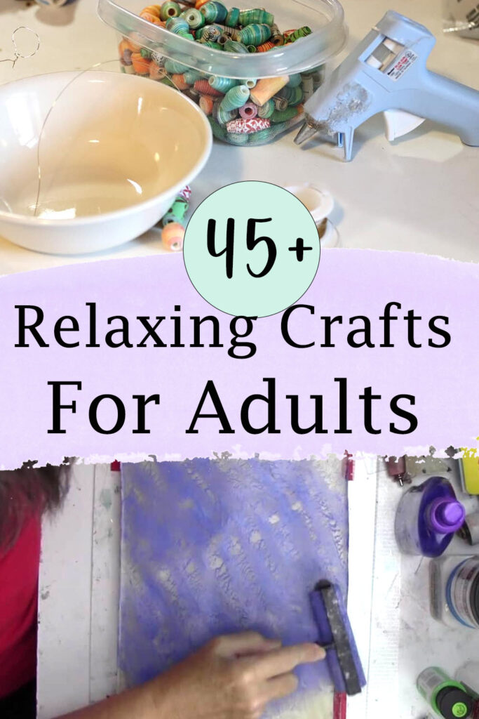 relaxing crafts for adults 