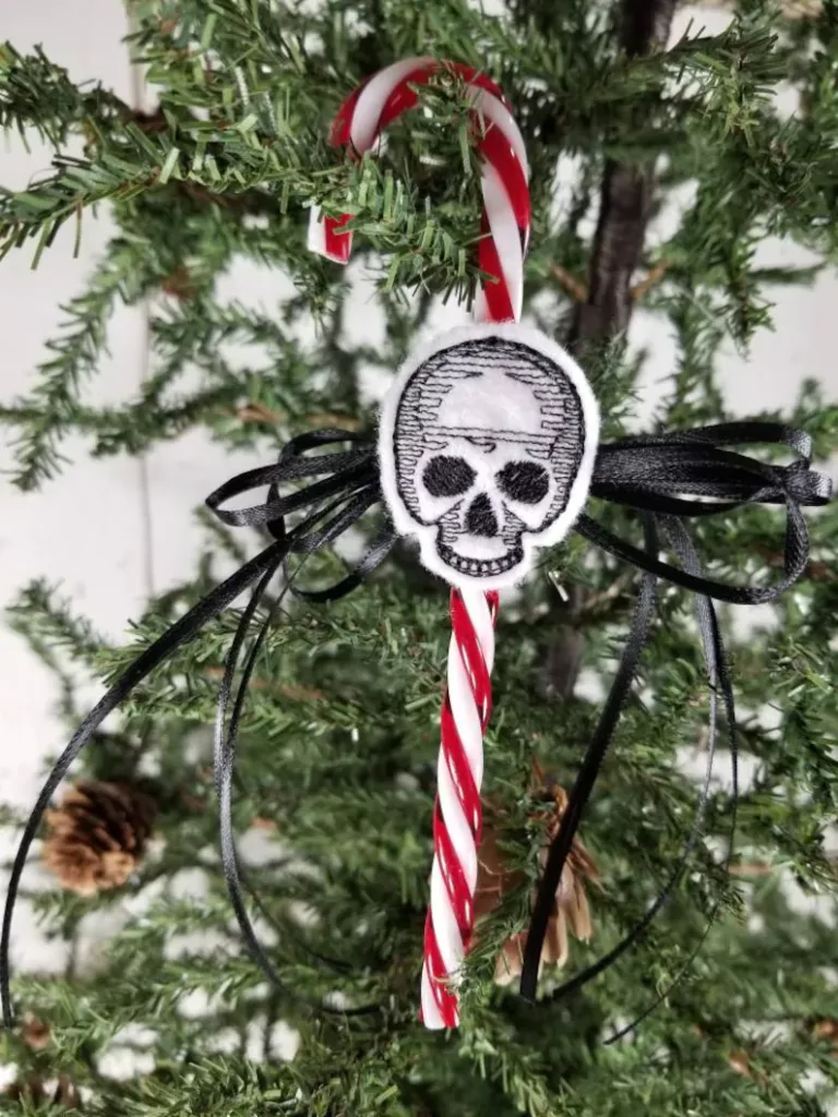 Goth Christmas decorations