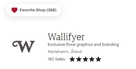 Wallifyer shop name suggested by Etsy