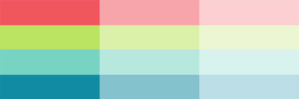 Gender neutral baby blanket colors shades of red green and teal