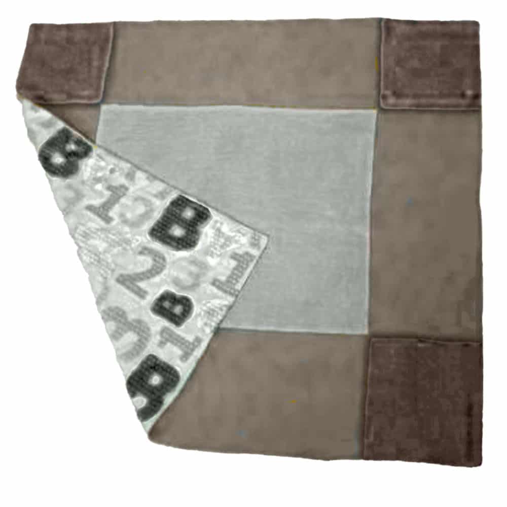 gender neutral color palette for baby blankets brown