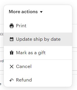 Refunding a shipping label overage on Etsy