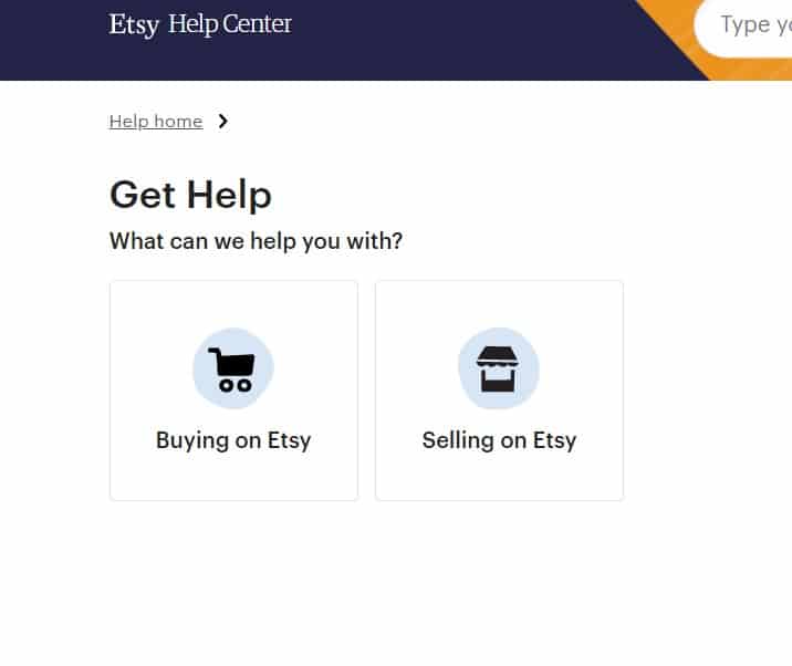 how to contact etsy support