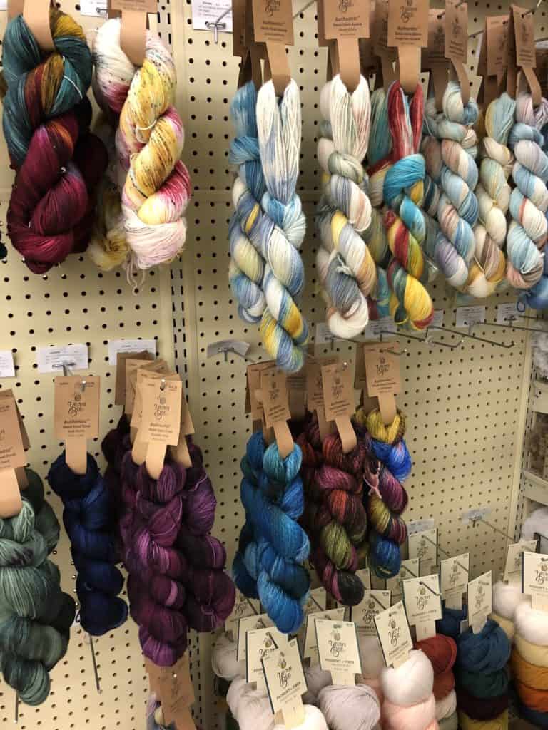Yarn in the store