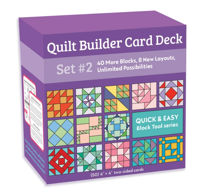 Quilt design cards from Quilting and Beyond