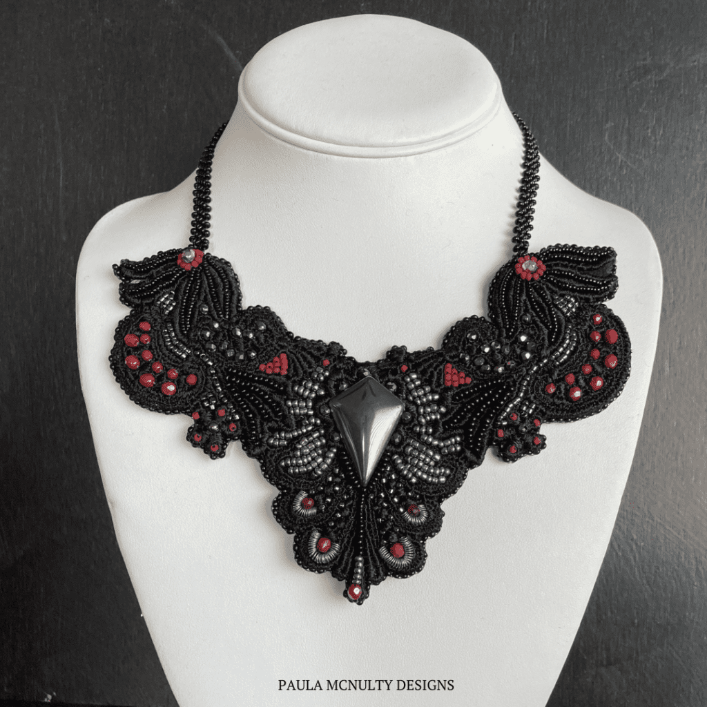 Statement necklace by Paula McNulty Designs