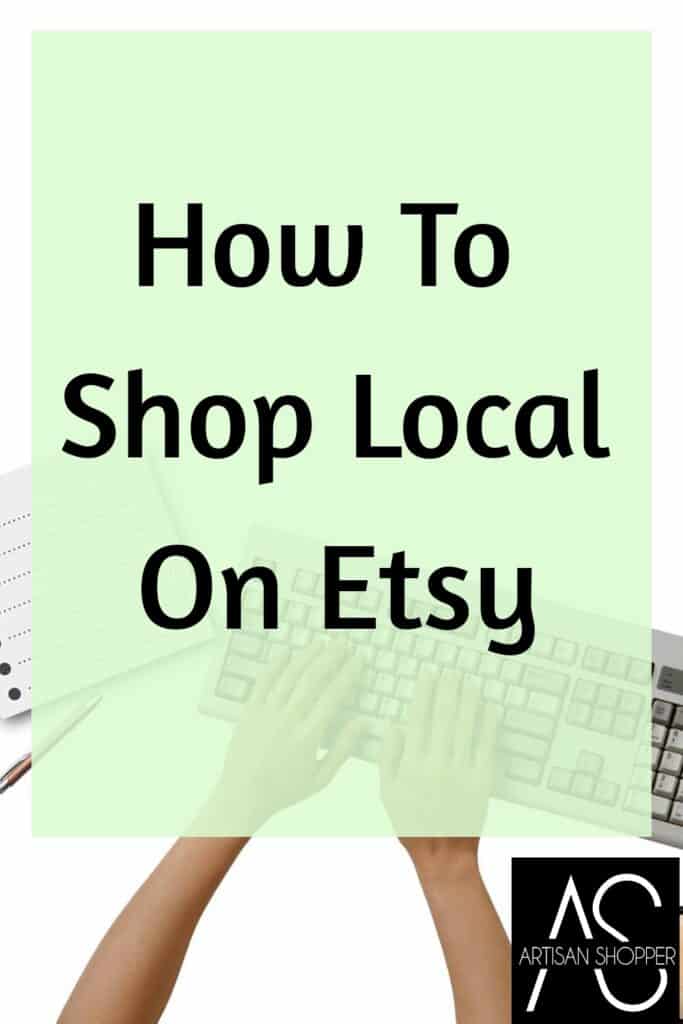 How to shop local on Etsy