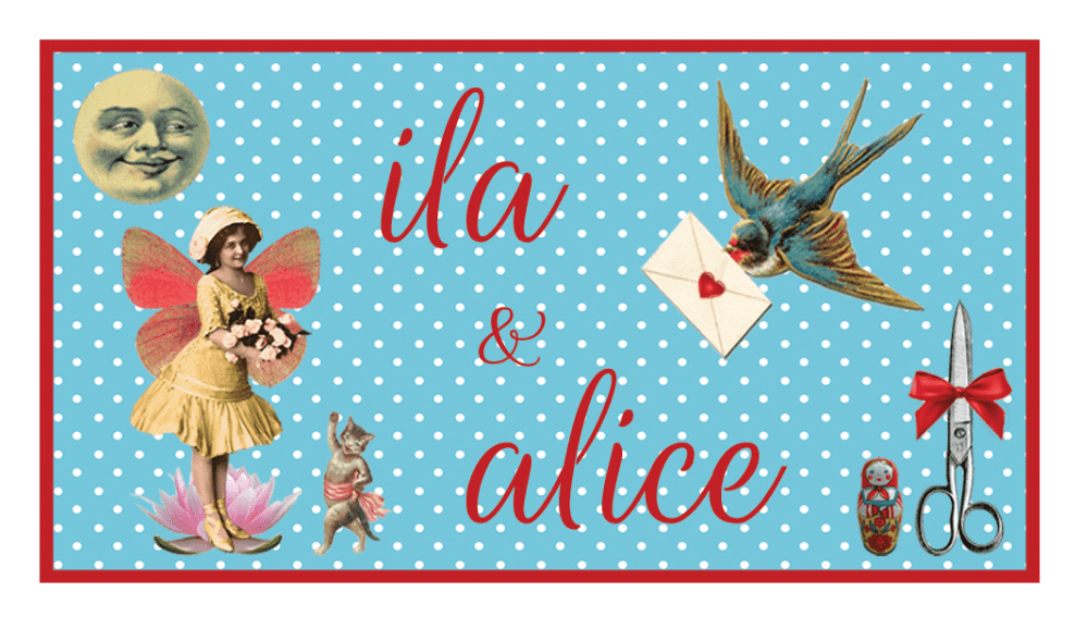Ila and Alice business card