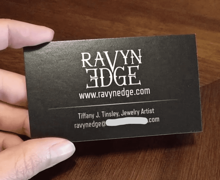 Ravynedge business card