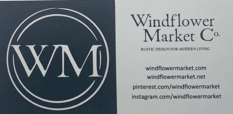 windflower market co business card