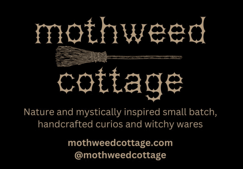 mothweed cottage business card