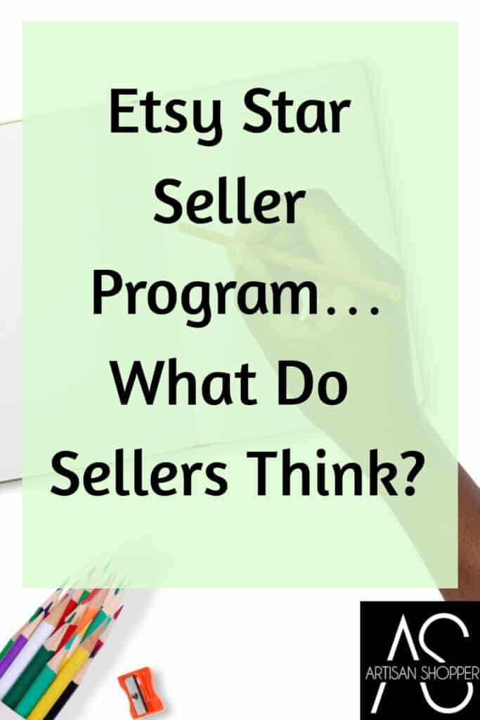 etsy star seller: What do sellers think?