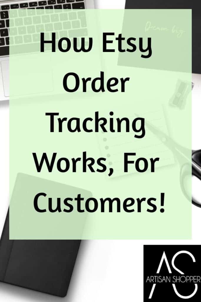 how etsy order tracking works, for customers