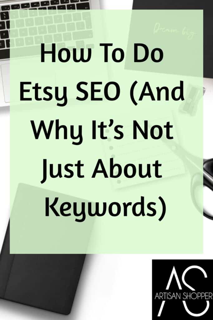 How to do Etsy SEO and why it's not just about keywords