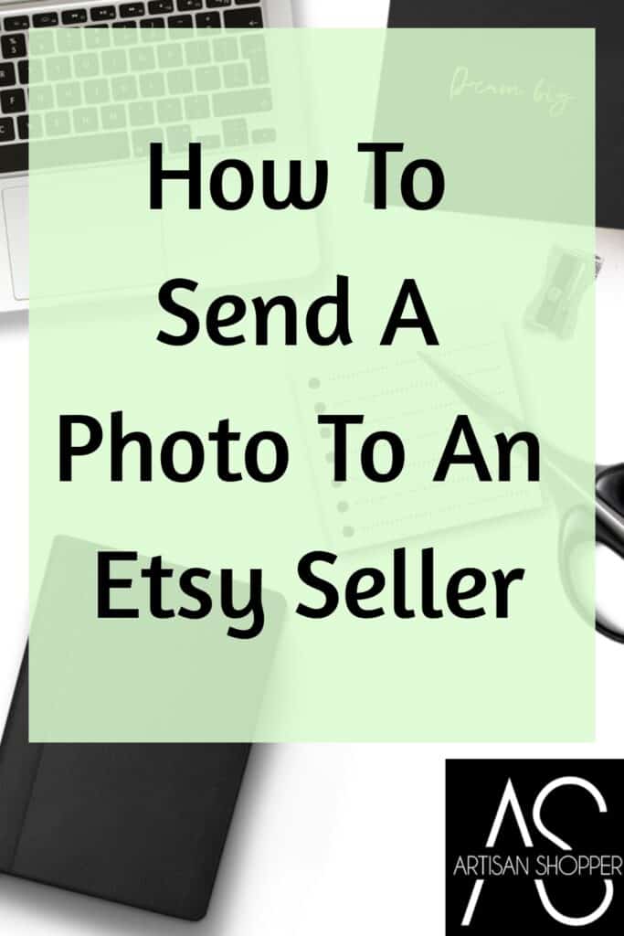 How to send a photo to an Etsy seller