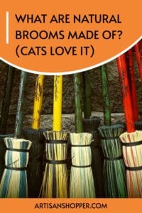 What are natural brooms made of? Cats love it.