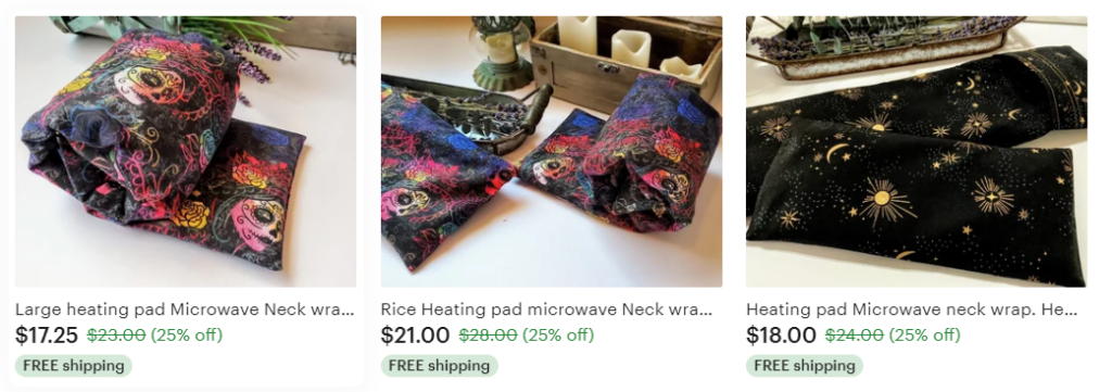 witchy heating pads