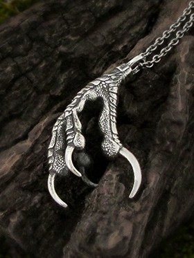 crow foot necklace