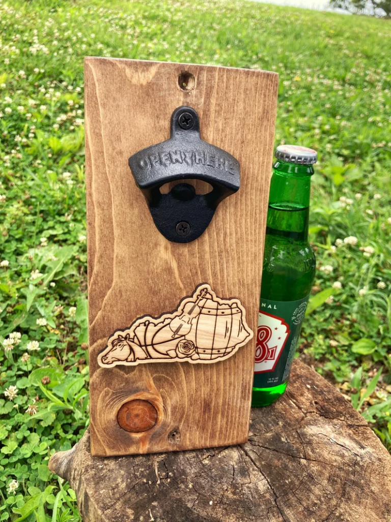 wall mounted bottle opener