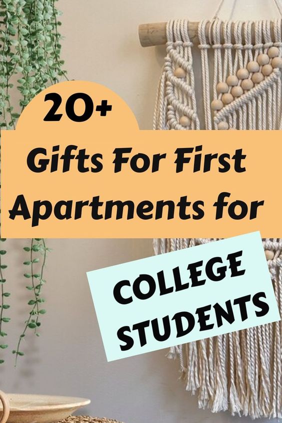 first apartment gift ideas for college students