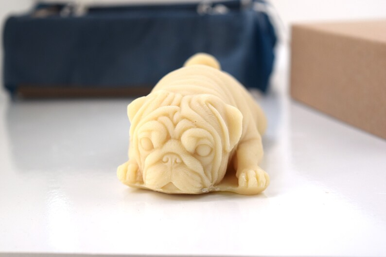pug shaped soap