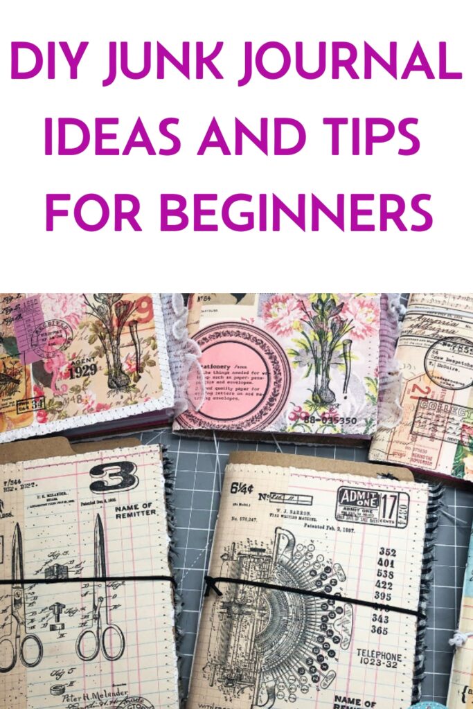 diy junk journal ideas and tips for beginners