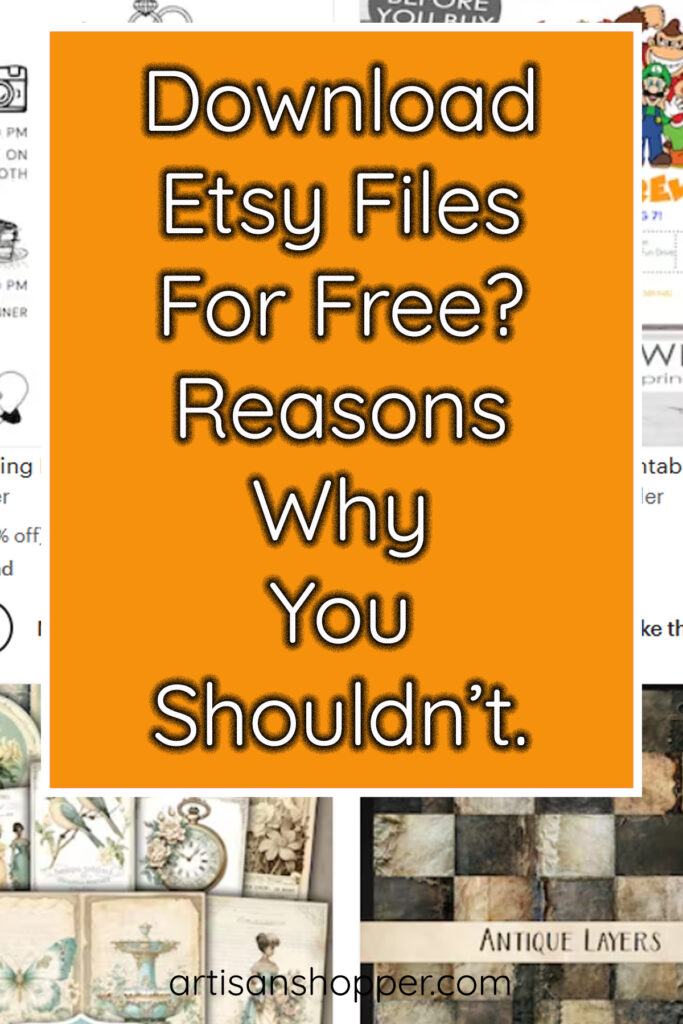 download etsy files for free