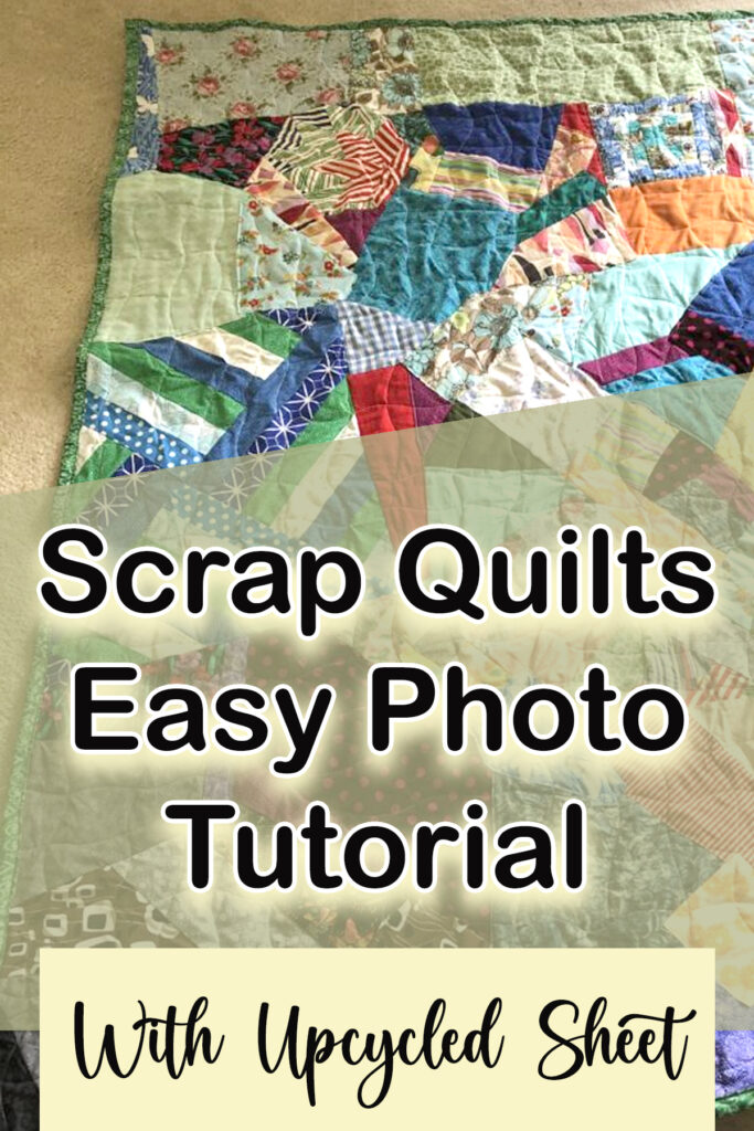 scrap quilte easy photo tutorial