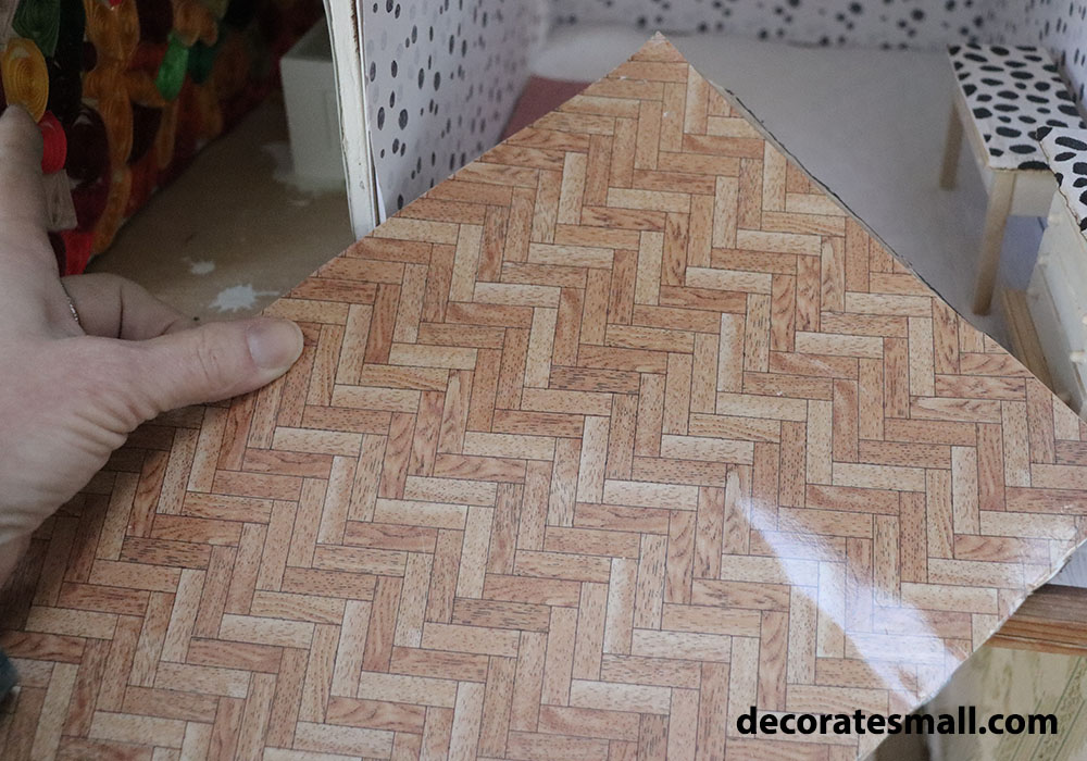 dollhouse flooring made to scale for dollhouses