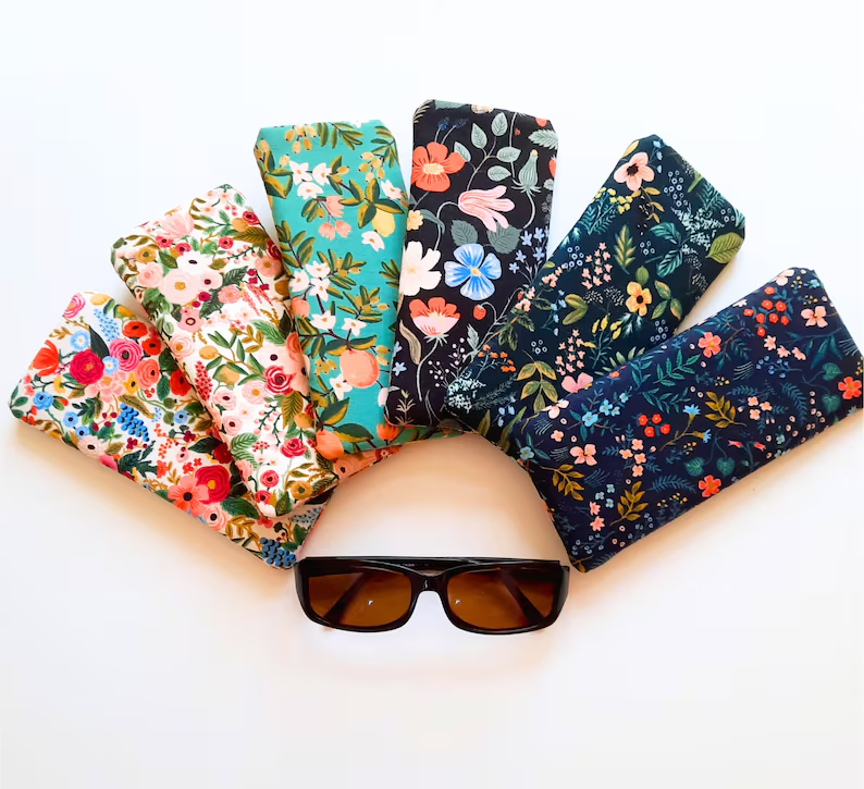 fabric glasses cases for sunglasses