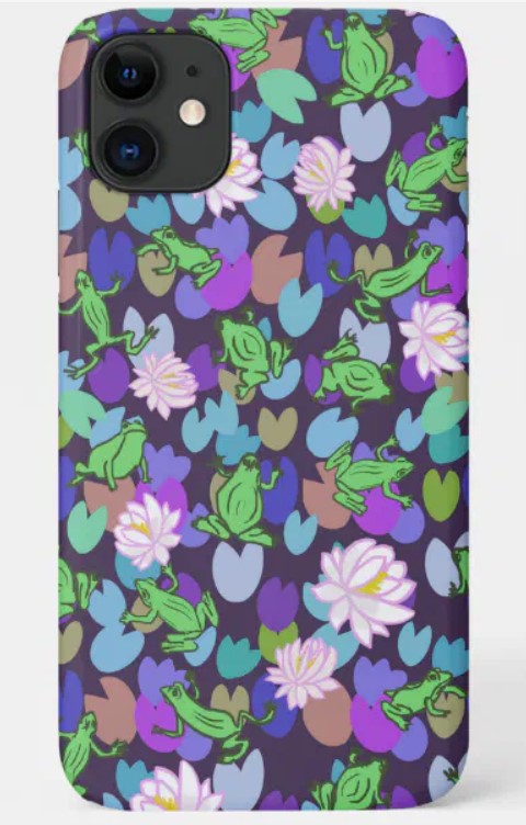 frog phone case